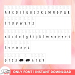 Get the Delivery Note font for only $3.99 at DreamSVGCraft. Ideal for adding a clean, professional look to your designs.