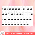Get the Delivery Note font for only $3.99 at DreamSVGCraft. Ideal for adding a clean, professional look to your designs.