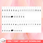 Get the Delivery Note font for only $3.99 at DreamSVGCraft. Ideal for adding a clean, professional look to your designs.