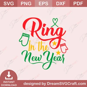 Ring In The New Year SVG