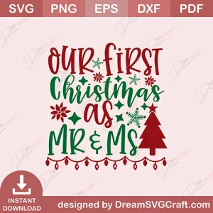 Our First Christmas SVG