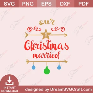Christmas Married SVG