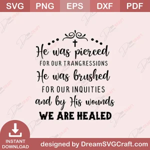 We Are Healed SVG