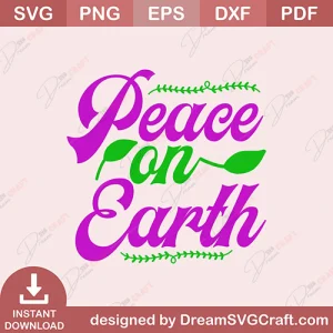 Peace on Earth SVG