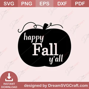 Happy Fall Yall SVG