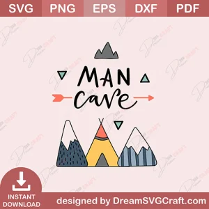 Man Cave SVG