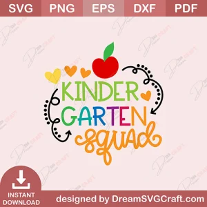 Kindergarten Squad SVG