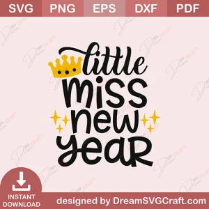 New Little Miss New SVG