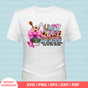 Lunch Lady Squad SVG Files