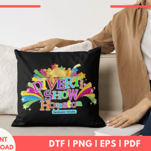 Diverti-Show-Houston PNG Files for Sublimation
