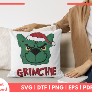 Get Festive with Grinchie Christmas SVG Designs