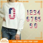 0-9 Numbers SVG Bundle - Perfect Numbers for DIY Crafts & More