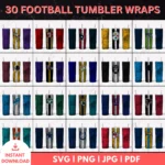 Football All Team PNG Bundle – Game Day Download