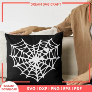 Spider Heart SVG