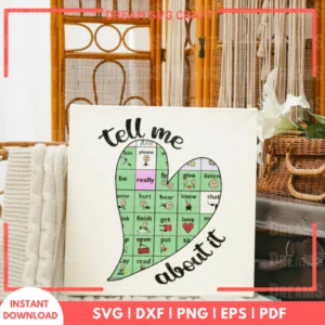 Tell Me About It SVG