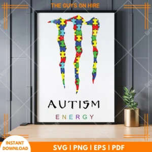 Autism Energy SVG