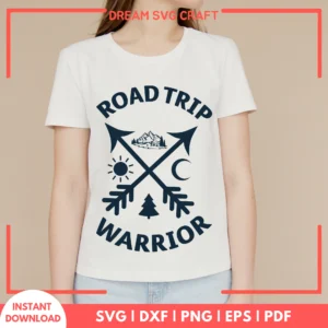 Road Trip Warrior SVG