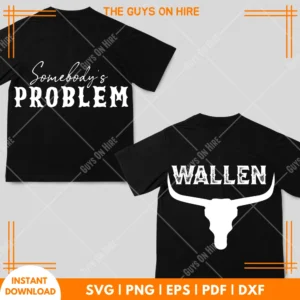 Wallen Somebodys Problem SVG