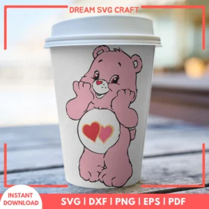 Care Bear Pink SVG