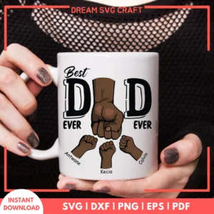Best Dad Ever SVG