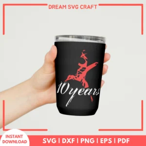 10 Years SVG