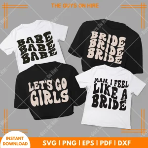 Bride Babe SVG