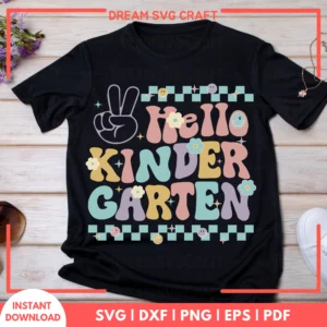 Hello Kinder Garden SVG
