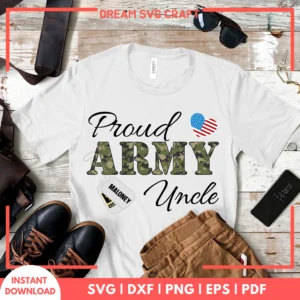 Proud Army Uncle SVG