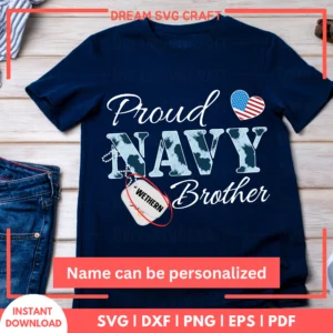 Proud Navy Brother SVG