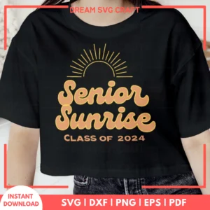 Senior Sunrise SVG