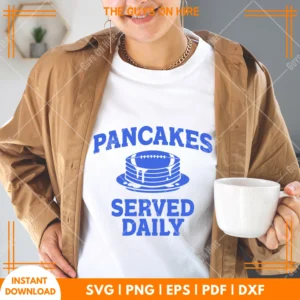 Pancakes Served Daily SVG