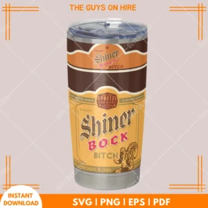 Shiner Bock Bitch SVG