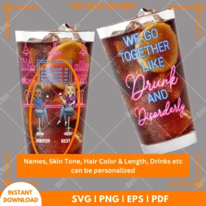 We Go Together Like Drunk And Disorderly PNG