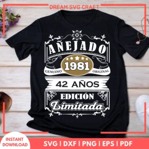 Anejado 1981 SVG
