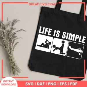 Life Is Simple SVG