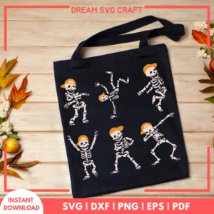Dancing Skeletons SVG