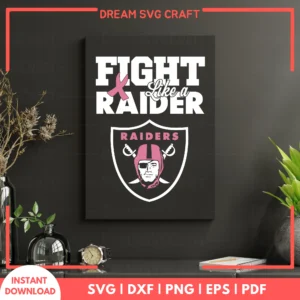 Fight Like Raider SVG