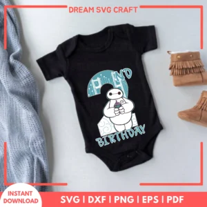 2nd Birthday SVG