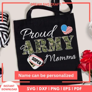 Proud Army Momma SVG