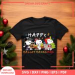 Happy Hallo Thanks Mas SVG | Holiday Trio Design Download