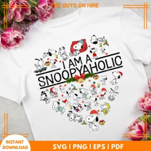 I Am A Snoopyaholic PNG