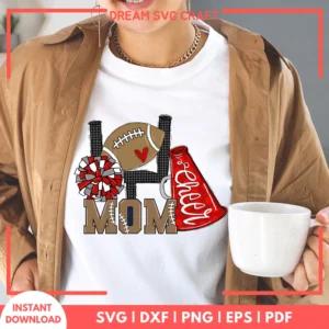 Cheer Mom SVG