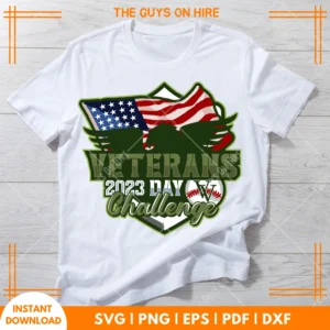 Veterans Challenge 2023 SVG