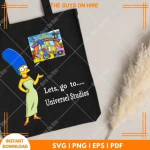 Lets Go To Universel Studios PNG