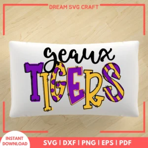 Geaux Tigers SVG
