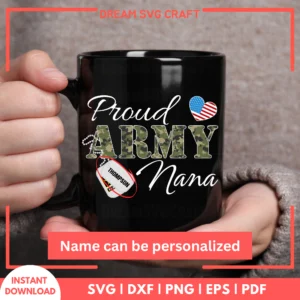 Proud Army Nana SVG