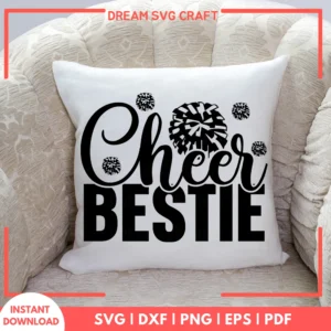 Cheer Bestie SVG