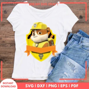 Rubble Paw Patrol PNG