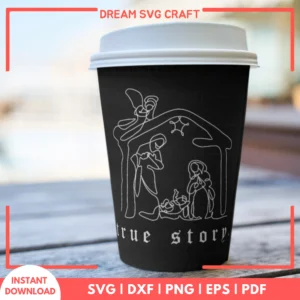 True Story Christmas SVG
