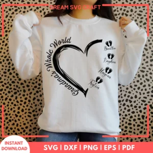 Grandmas Whole World SVG